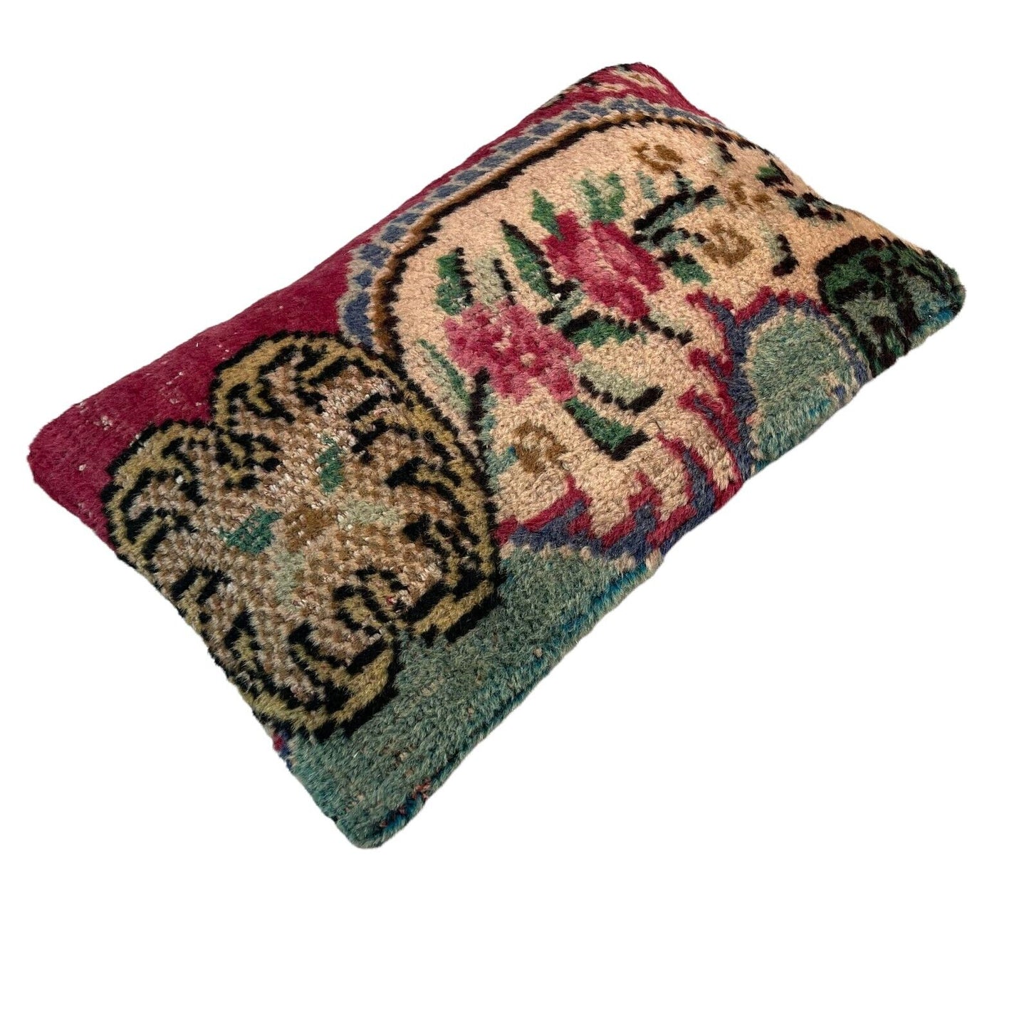 30 x 50 cm Real Handwoven Vintage Cushion Cover, 12''X 20'' Vintage Kissenbezug