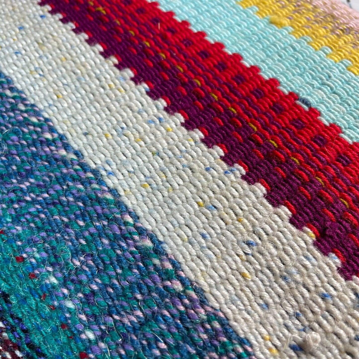 30x50CM ECHTE HANDGEWEBT VINTAGE KELIM KISSEN KISSENHÜLLE SITZKISSEN KISSENBEZUG