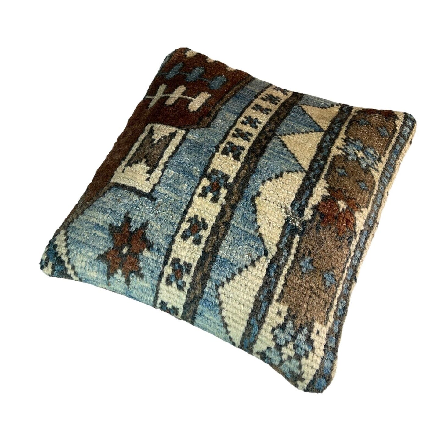 Einzigartige Kelim-Kissen,Turkish Kilim Pillow,16'×16' Funda De Cojín Kilim