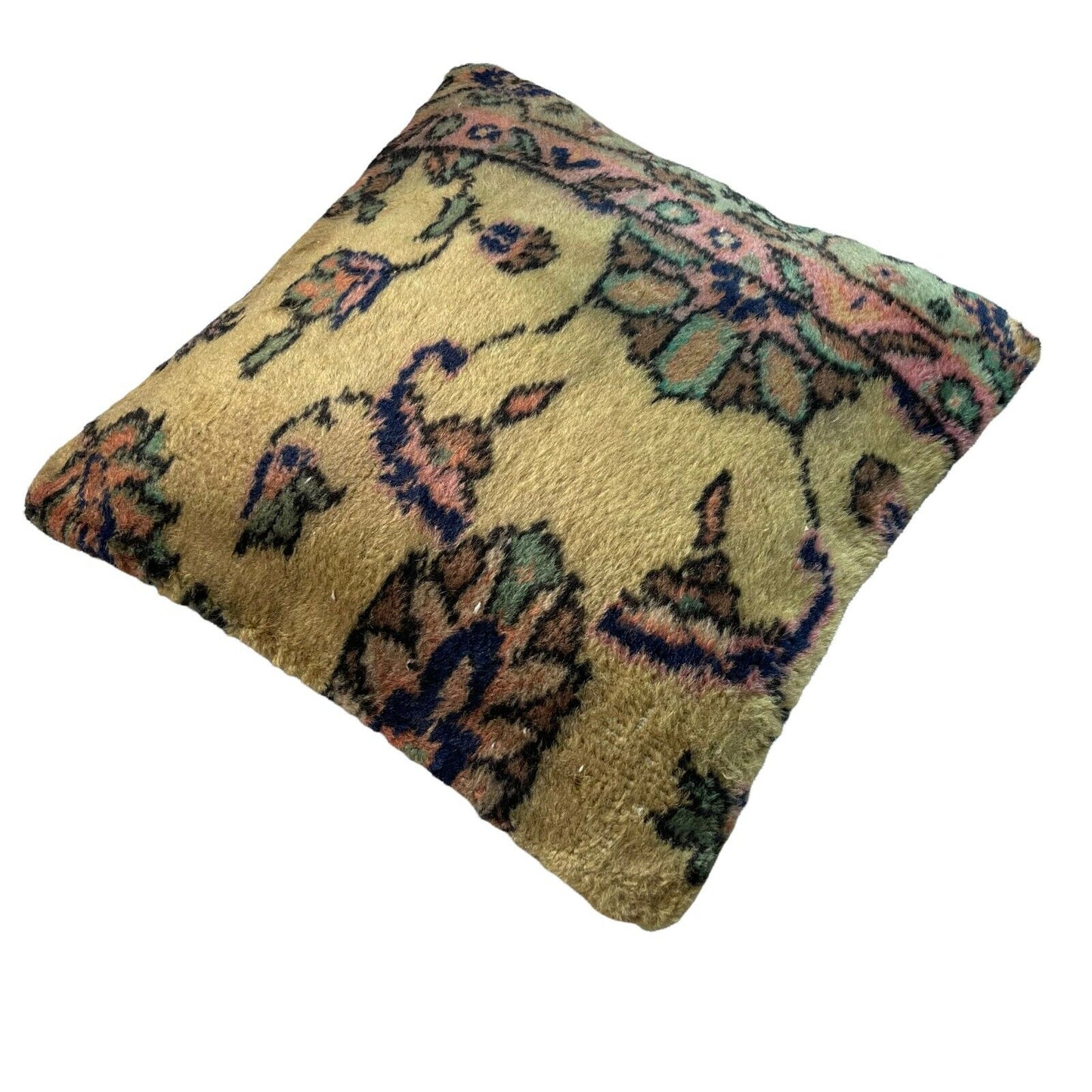 45 x 45 cm , Vintage Turkish Cushion Cover , Vintage Handgemachte Kissenbezug