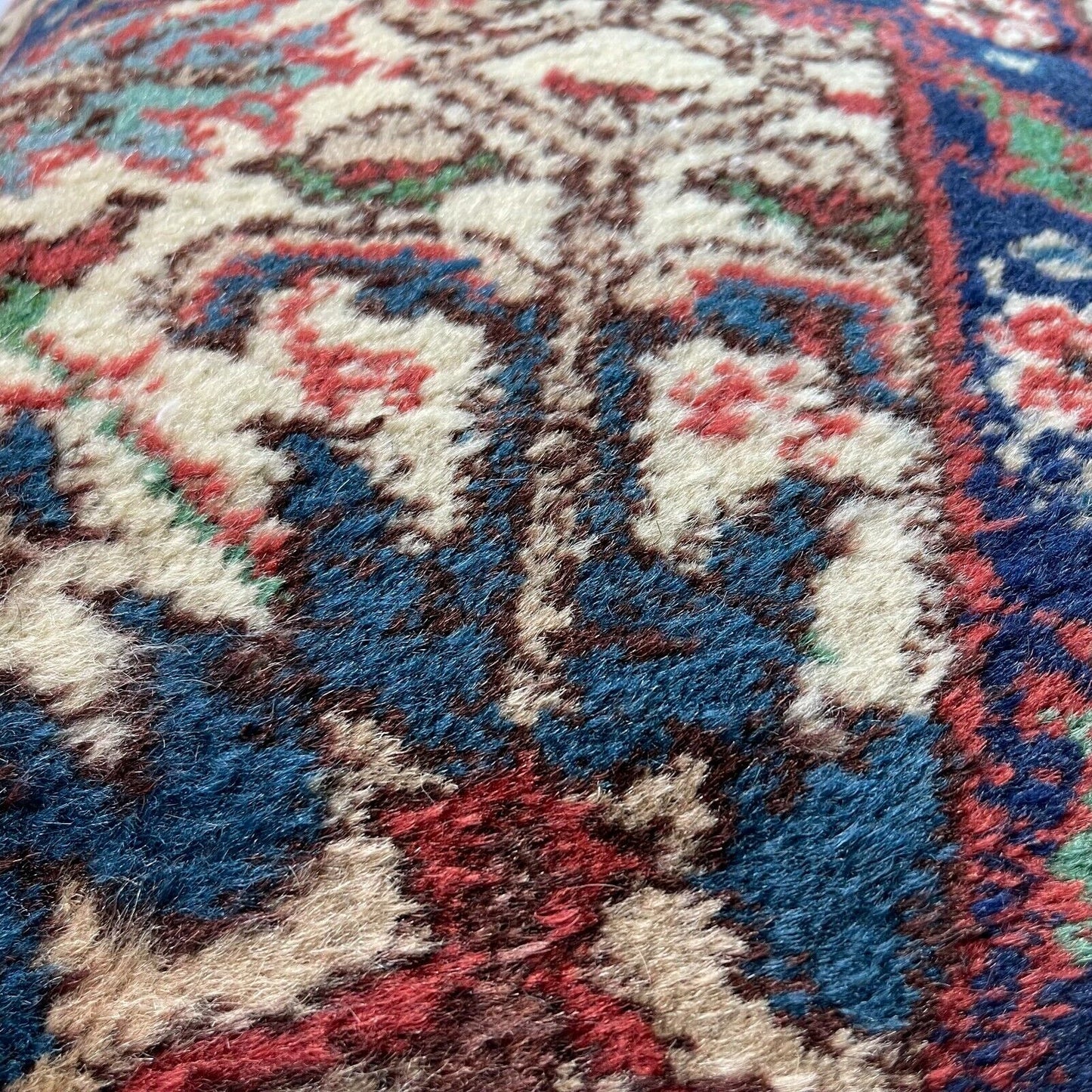 45 x 45 cm , Vintage Turkish Cushion Cover , Vintage Handgemachte Kissenbezug