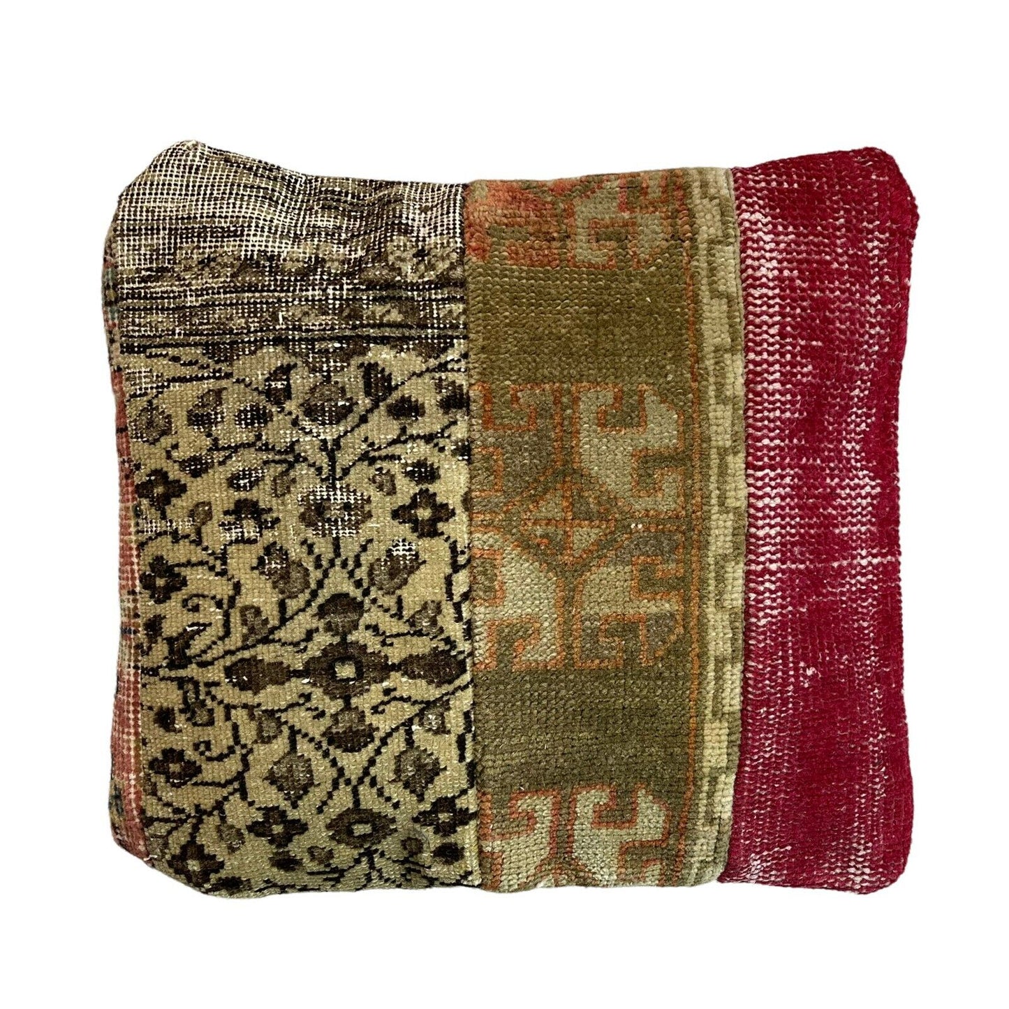 40 x 40 cm , Vintage Turkish Cushion Cover , Vintage Handgemachte Kissenbezug