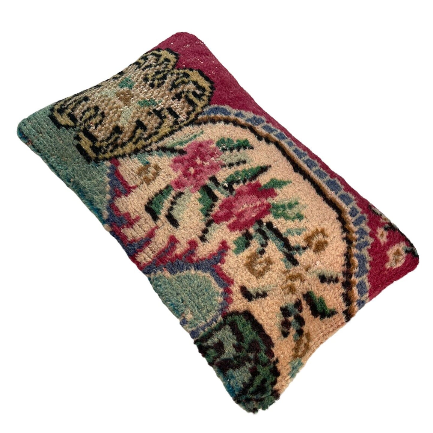 30 x 50 cm Real Handwoven Vintage Cushion Cover, 12''X 20'' Vintage Kissenbezug
