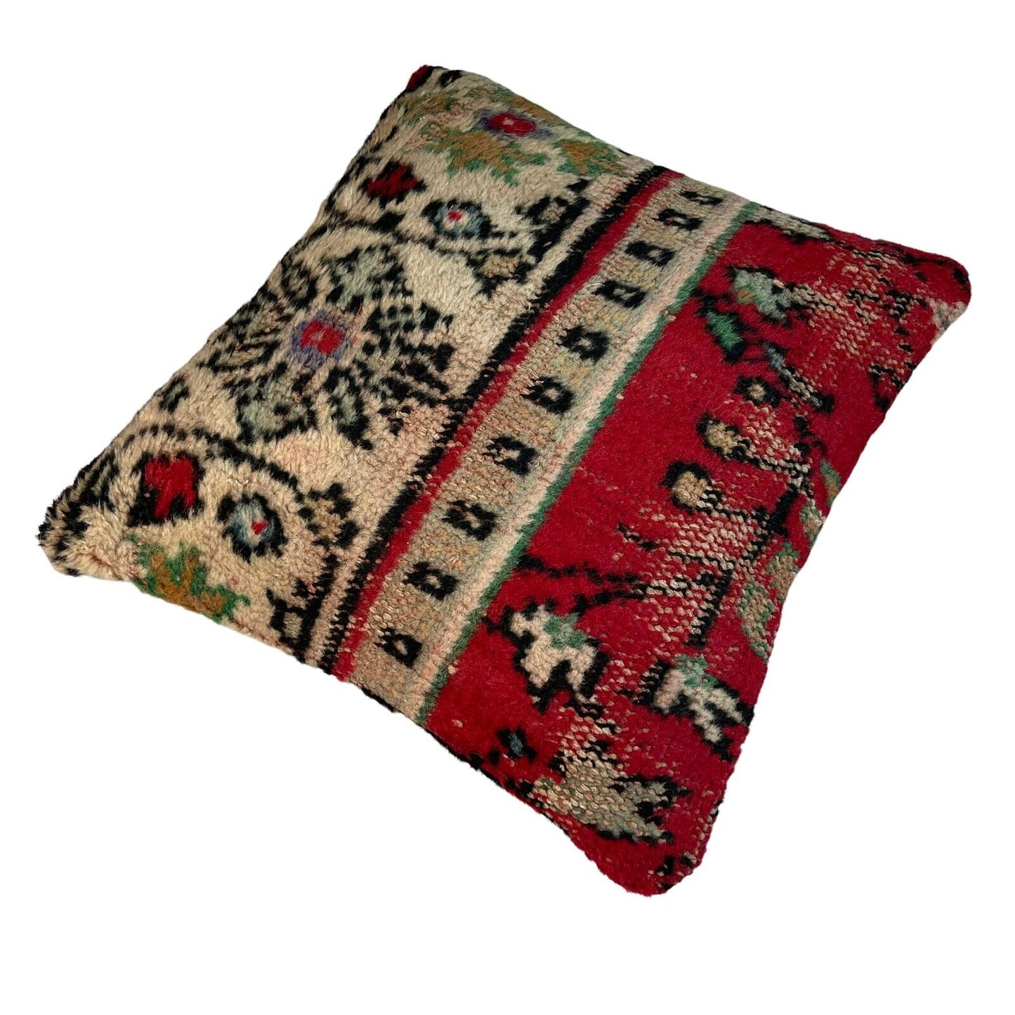 18''X18'' Vintage Handmade Rug Cushion Cover, 45 x 45 cm Deko Kissenbezug LL1379