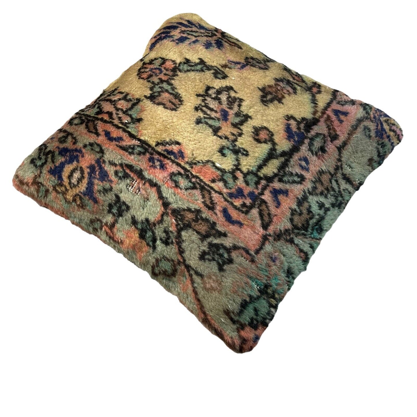 45 x 45 cm , Vintage Turkish Cushion Cover , Vintage Handgemachte Kissenbezug