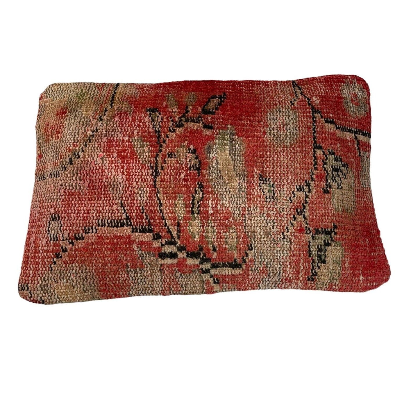 30 x 50 cm Real Handwoven Vintage Cushion Cover, 12''X 20'' Vintage Kissenbezug