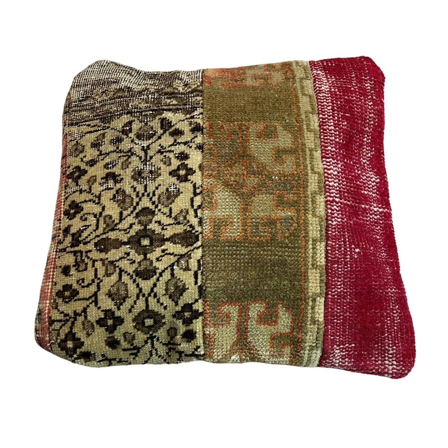 40 x 40 cm , Vintage Turkish Cushion Cover , Vintage Handgemachte Kissenbezug