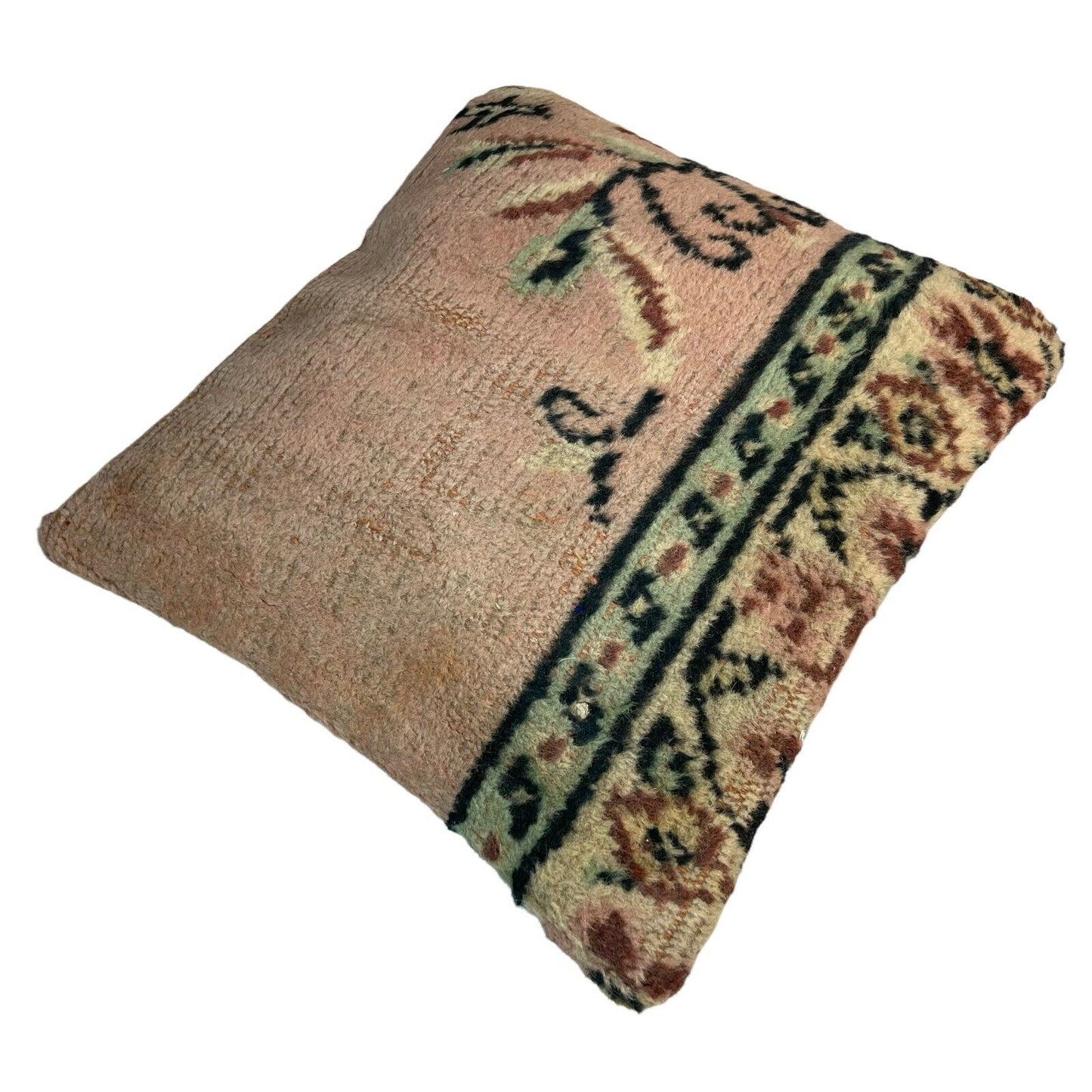 45 x 45 cm , Vintage Turkish Cushion Cover , Vintage Handgemachte Kissenbezug