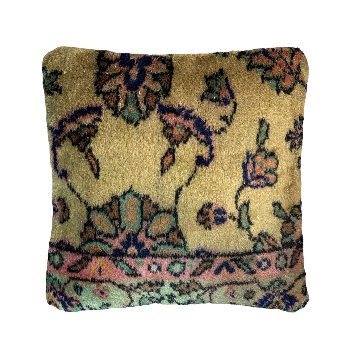 45 x 45 cm , Vintage Turkish Cushion Cover , Vintage Handgemachte Kissenbezug