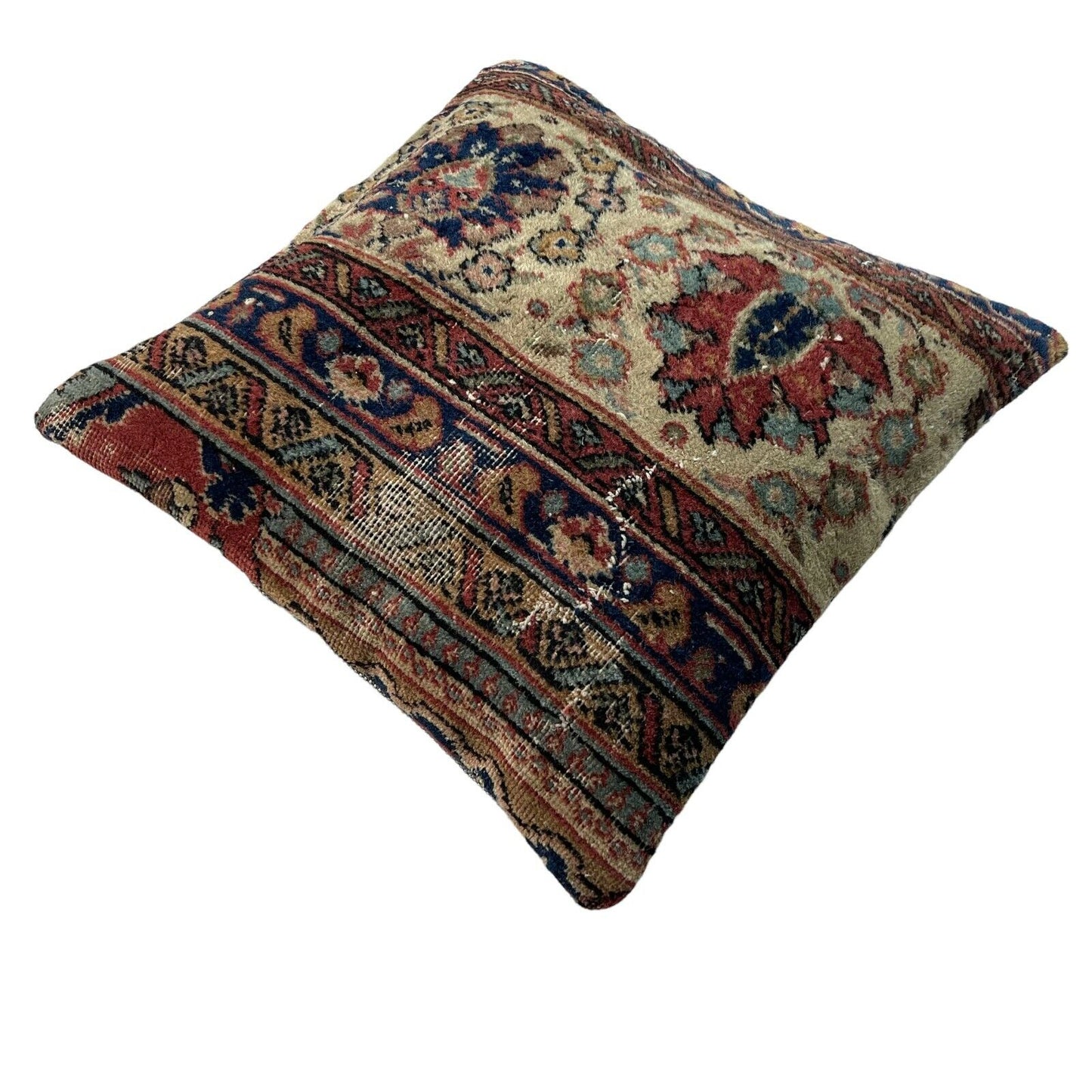45 x 45 cm , Vintage Turkish Cushion Cover , Vintage Handgemachte Kissenbezug