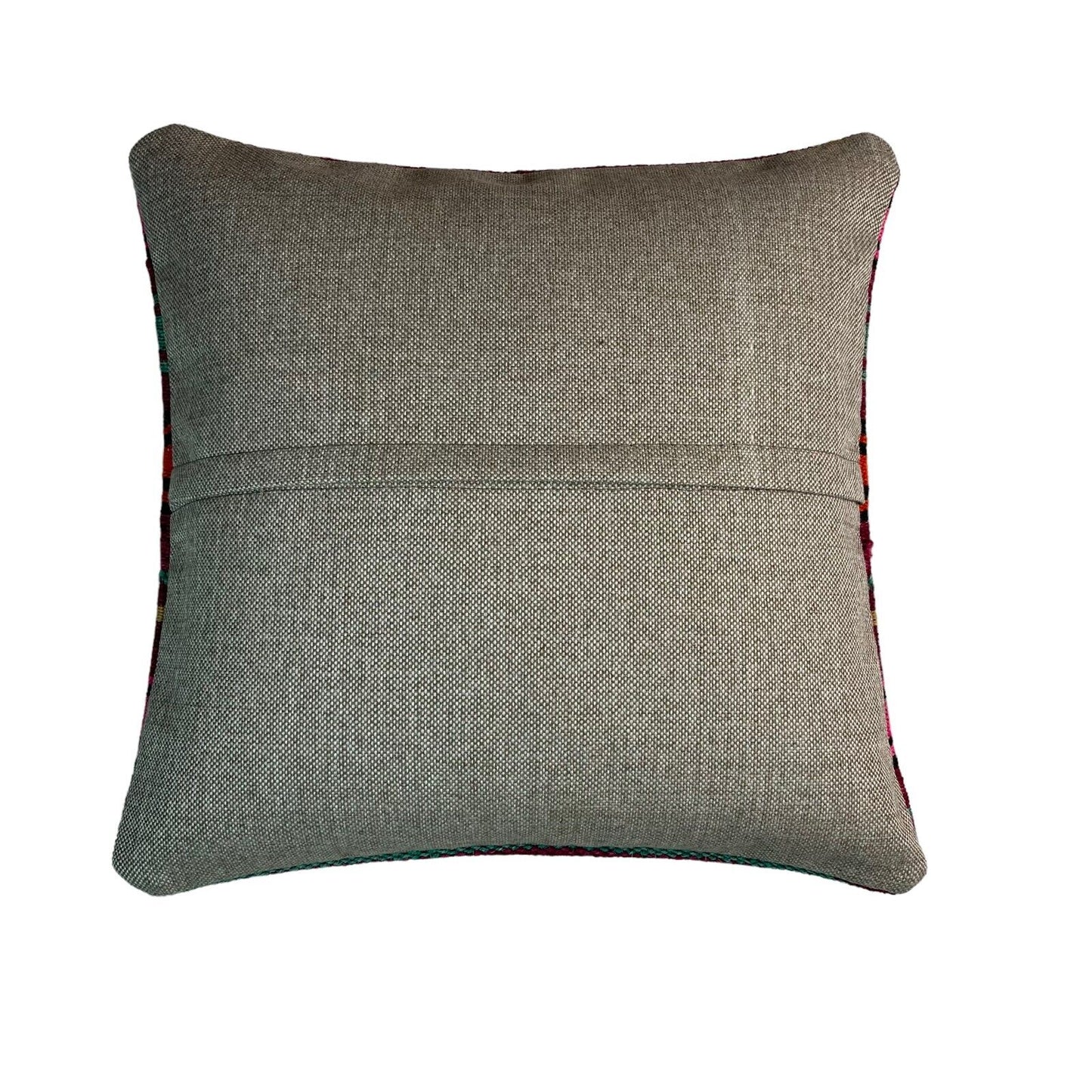 Einzigartige Kelim-Kissen,Turkish Kilim Pillow,16'×16' Funda De Cojín Kilim