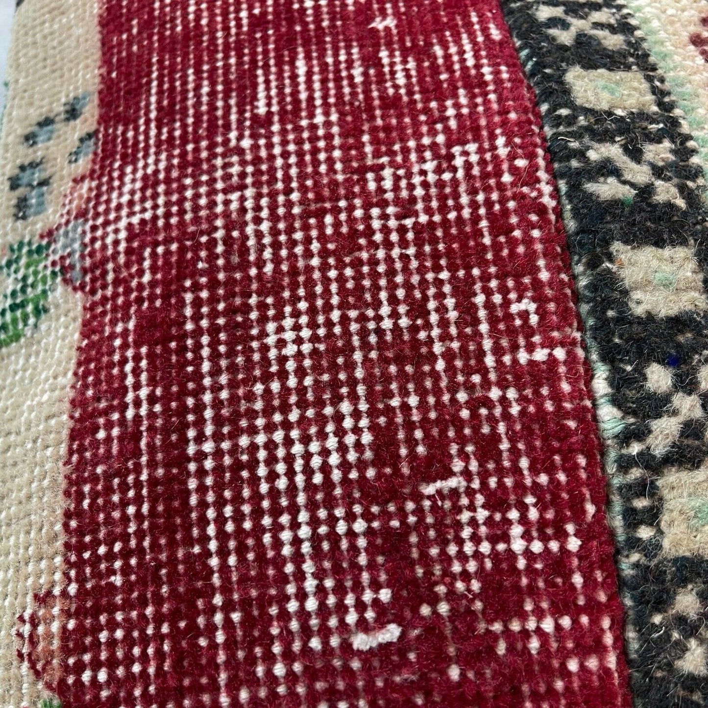 40 x 40 cm , Vintage Turkish Cushion Cover , Vintage Handgemachte Kissenbezug
