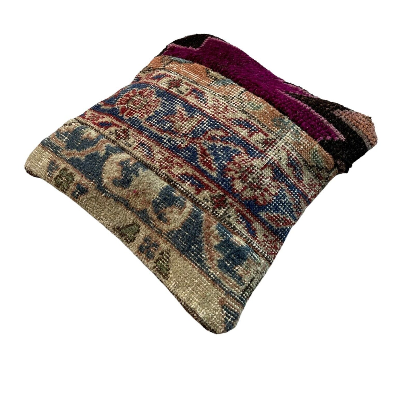 40 x 40 cm , Vintage Turkish Cushion Cover , Vintage Handgemachte Kissenbezug