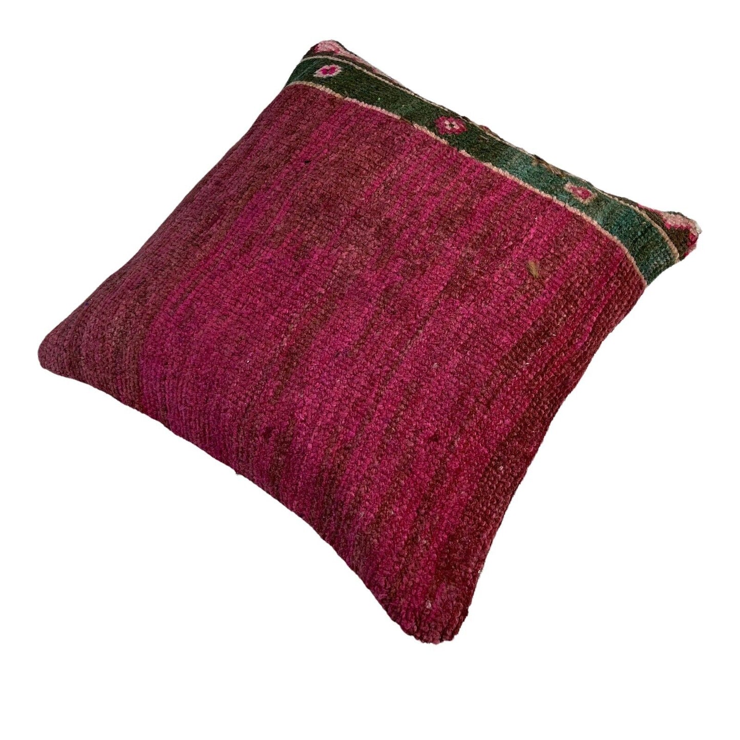 45 x 45 cm , Vintage Turkish Cushion Cover , Vintage Handgemachte Kissenbezug
