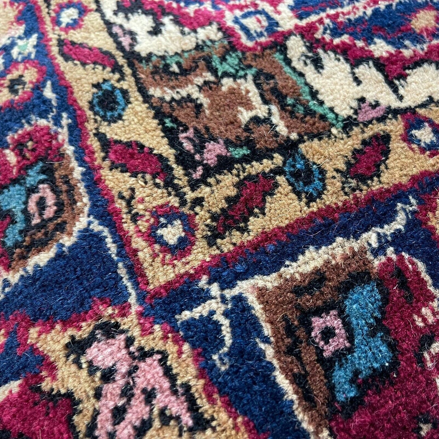 45 x 45 cm , Vintage Turkish Cushion Cover , Vintage Handgemachte Kissenbezug