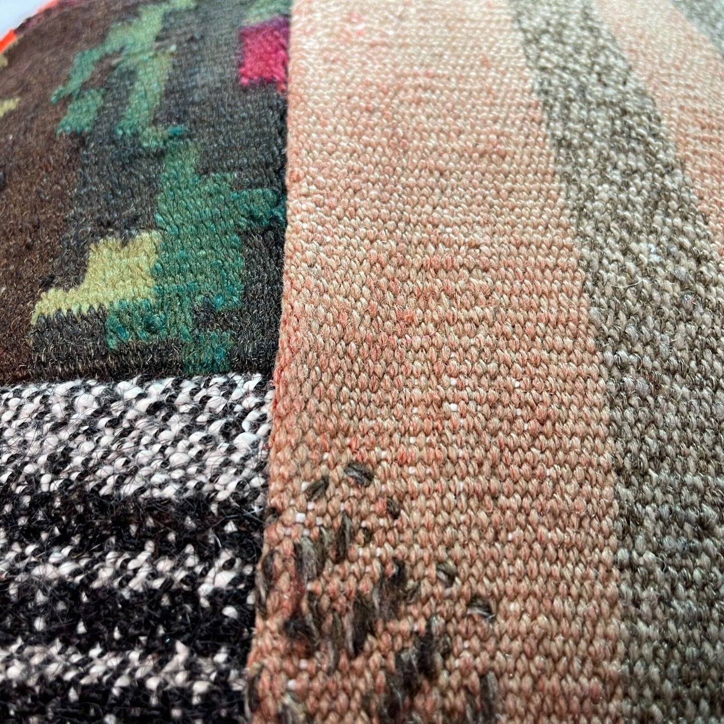 Einzigartige Kelim-Kissen,Turkish Kilim Pillow,16'×16' Funda De Cojín Kilim