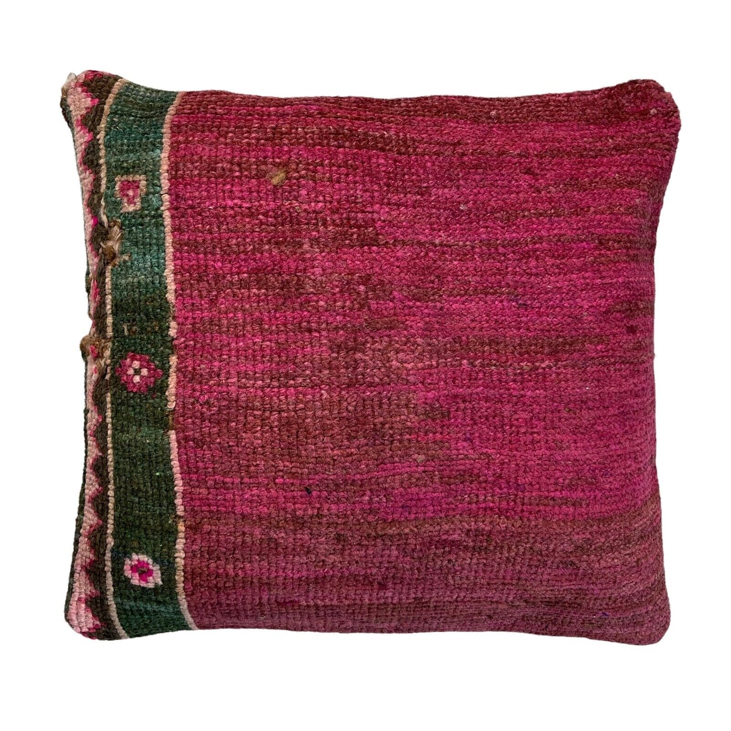 45 x 45 cm , Vintage Turkish Cushion Cover , Vintage Handgemachte Kissenbezug