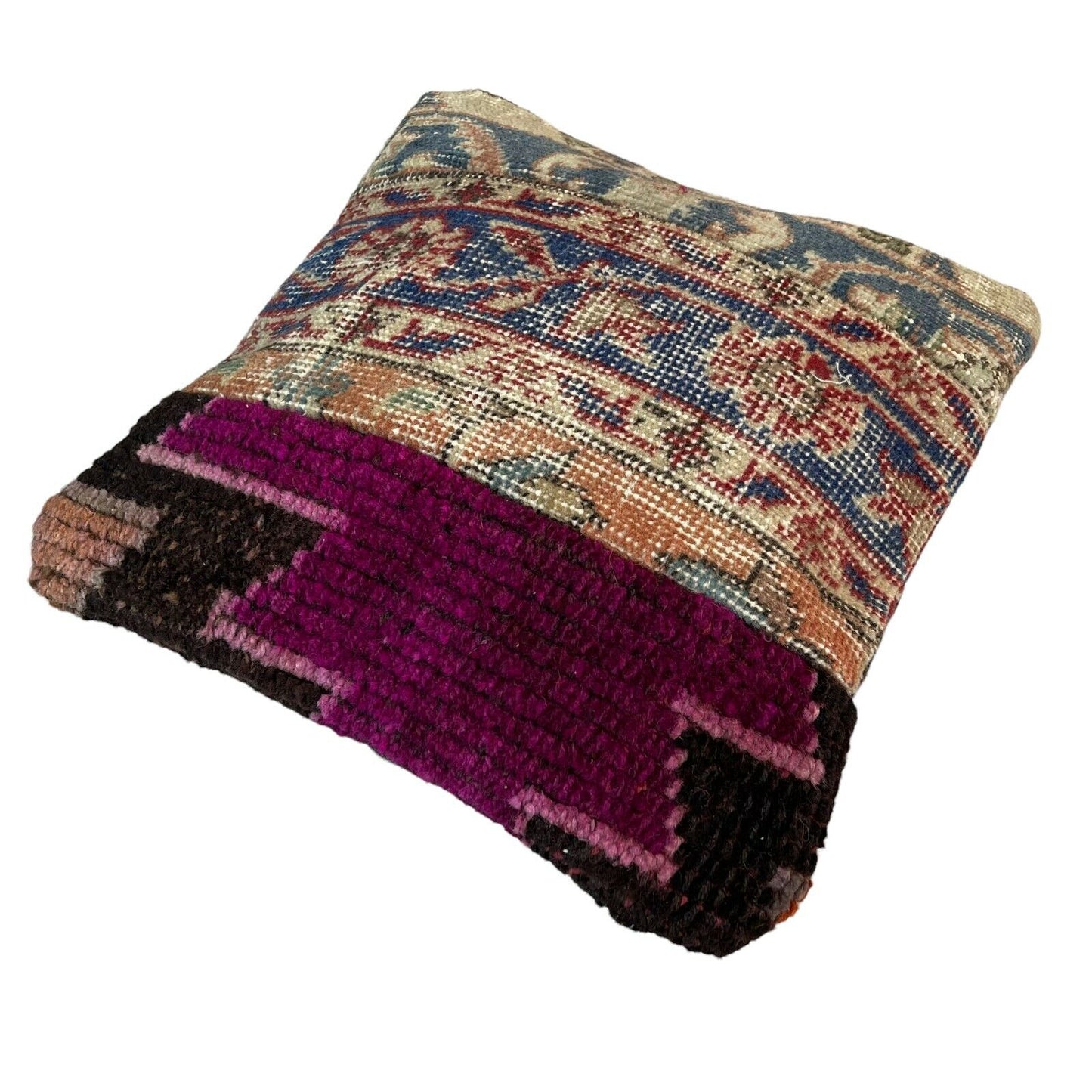 40 x 40 cm , Vintage Turkish Cushion Cover , Vintage Handgemachte Kissenbezug