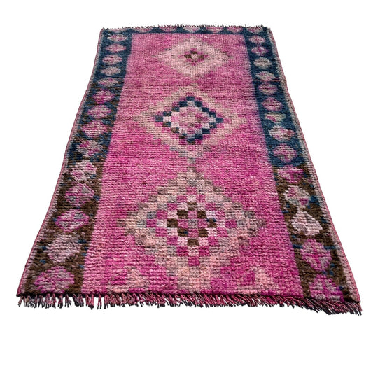 Traditional Turkish Kilim Rug,Vintage Kelim Teppich 142 x 80 Cm