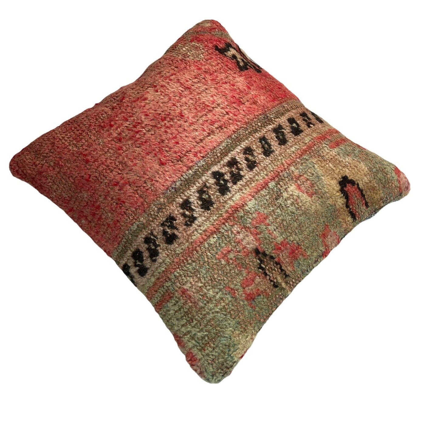 18''X18'' Vintage Handmade Rug Cushion Cover, 45 x 45 cm Deko Kissenbezug LL1312