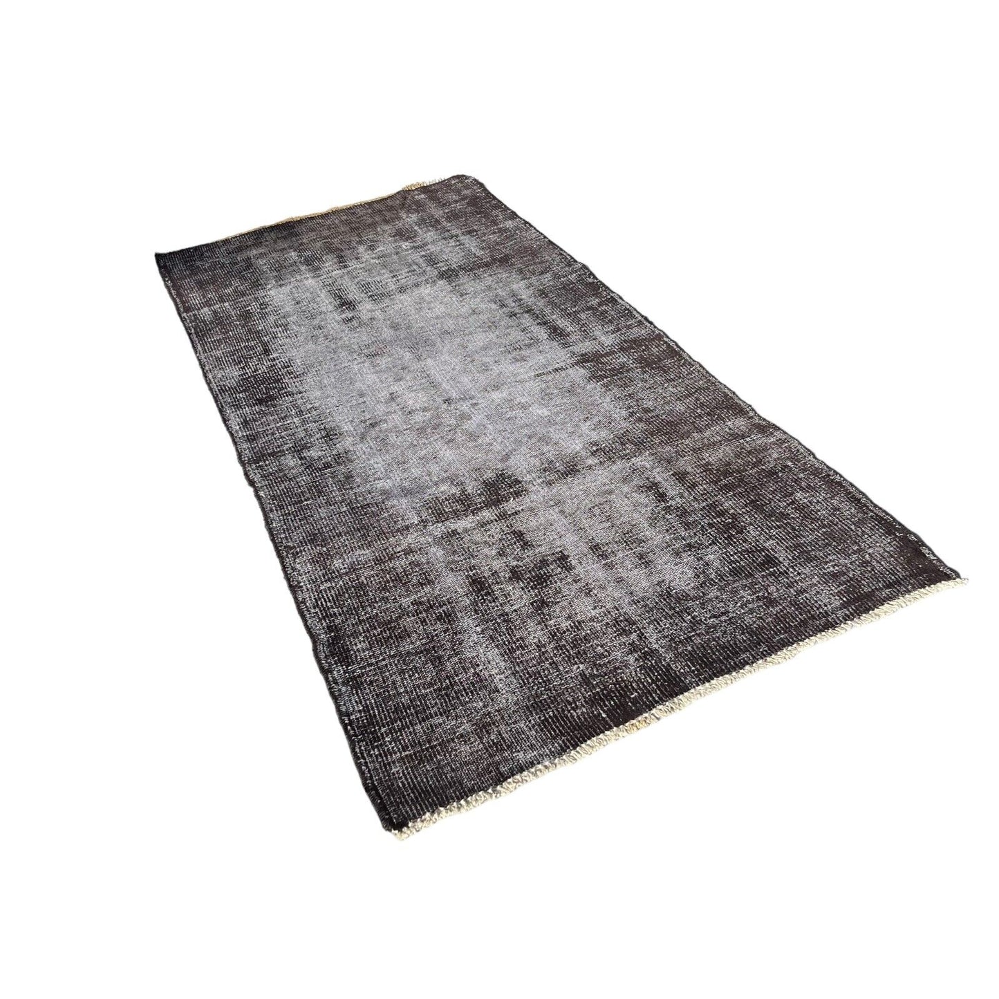 Distressed Overdyed Türkischer Teppich 200 x 100 cm Vintage Teppich