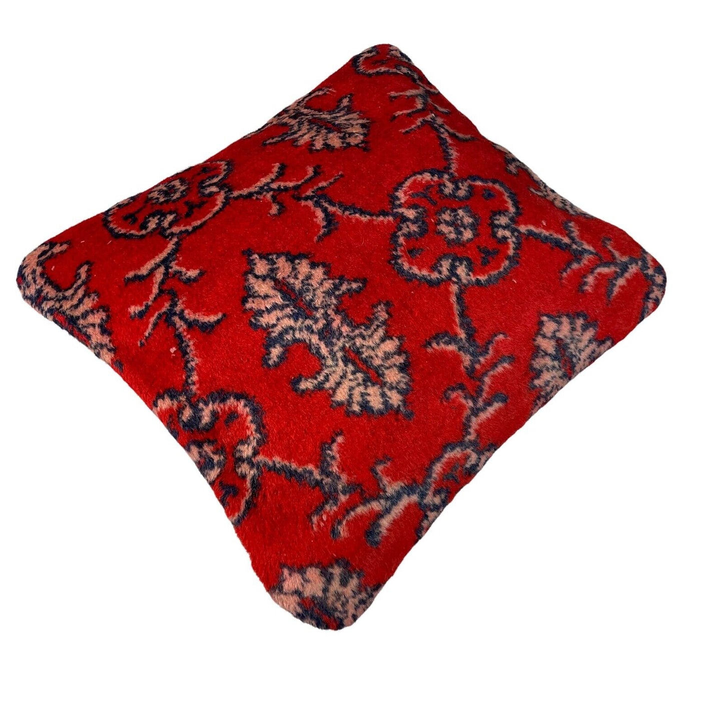 18''X18'' Vintage Handmade Rug Cushion Cover, 46 x 40 cm Deko Kissenbezug