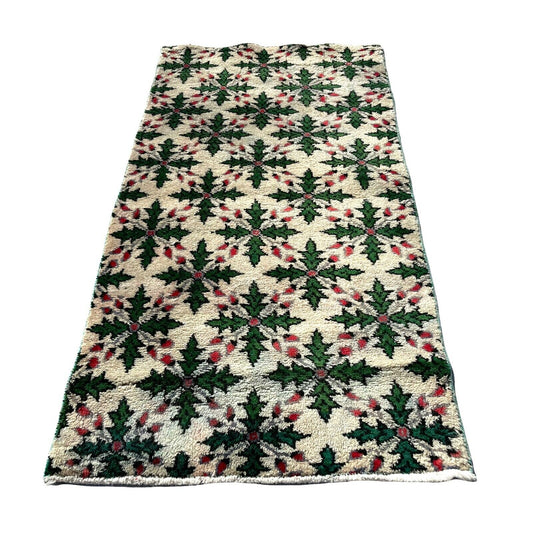 Vintage Handmade Turkish Rug 140x75 cm