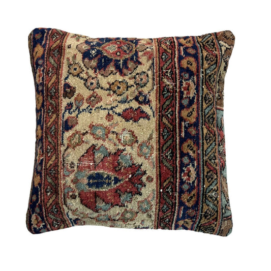 18''X18'' Vintage Handmade Rug Cushion Cover, 45 x 45 cm Deko Kissenbezug