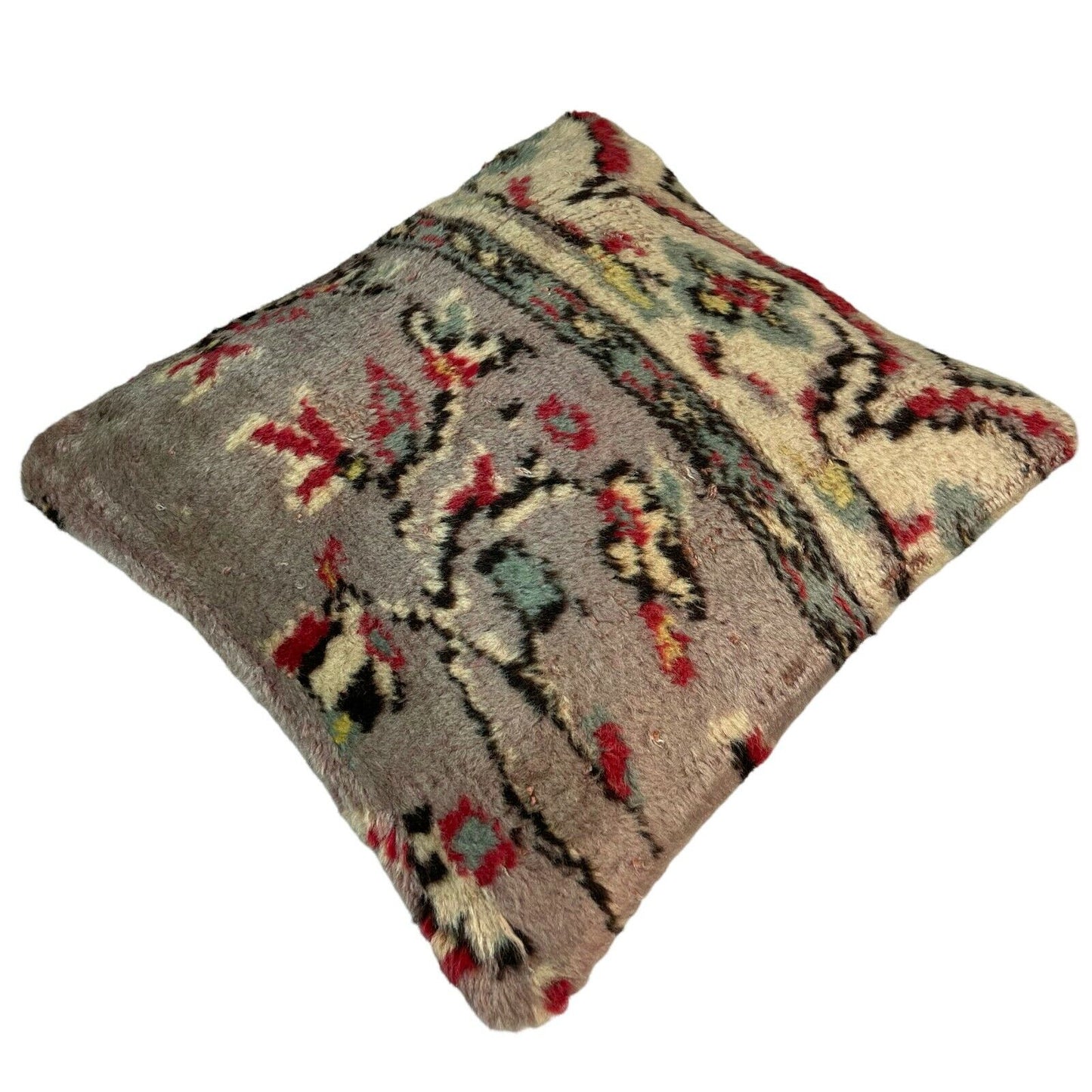45 x 45 cm  , Vintage Turkish Cushion Cover ,  Vintage Handgemachte Kissenbezug