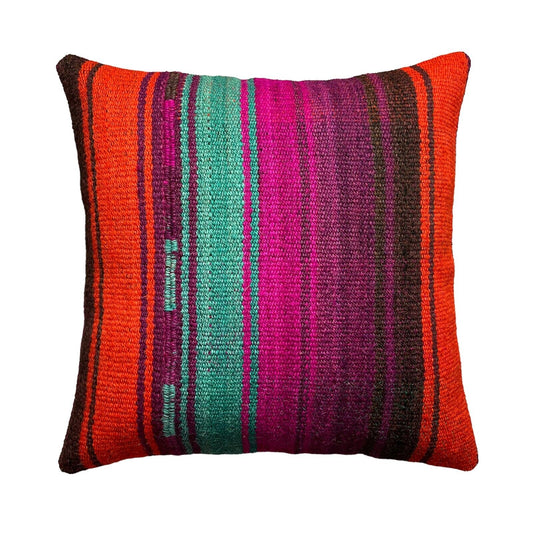 Kilim Housse de coussin 40x40 cm old vintage antique Kelim Coussin Boho Country
