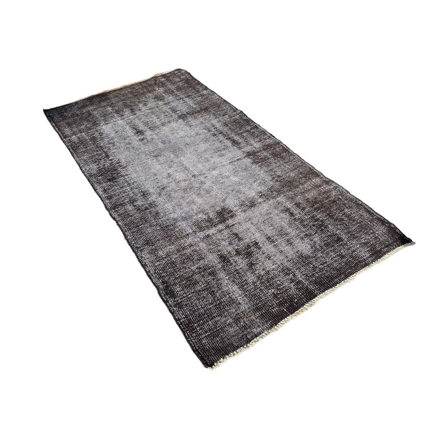 Distressed Overdyed Türkischer Teppich 200 x 100 cm Vintage Teppich