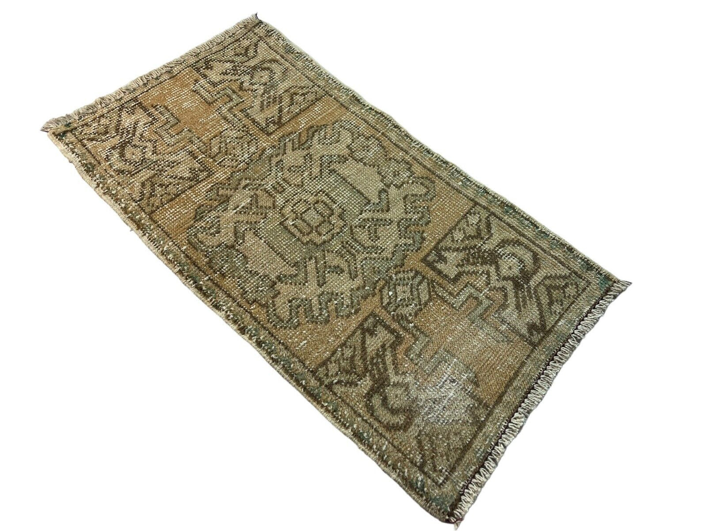 Traditionelle Vintage türkische Teppich, Vintage Turkish Rug 91 X 51 cm