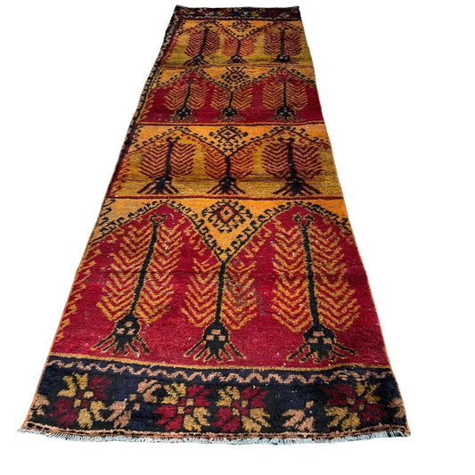 Antique Turkish Rug  Runner 320 x 90 cm