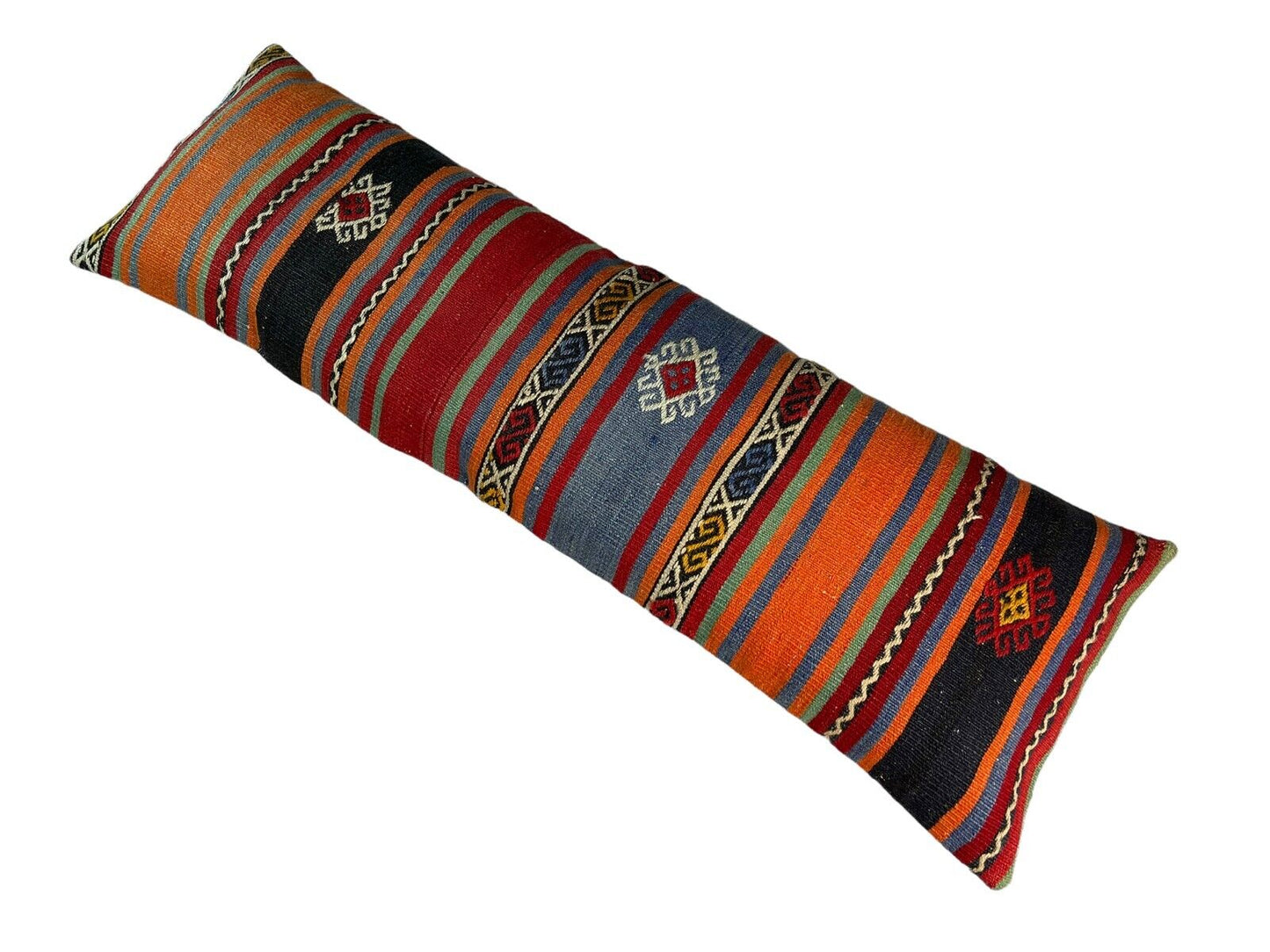 Einzigartige Kelim-Kissen, Turkish Cushion Cover , 16'×48' Pillow Cover