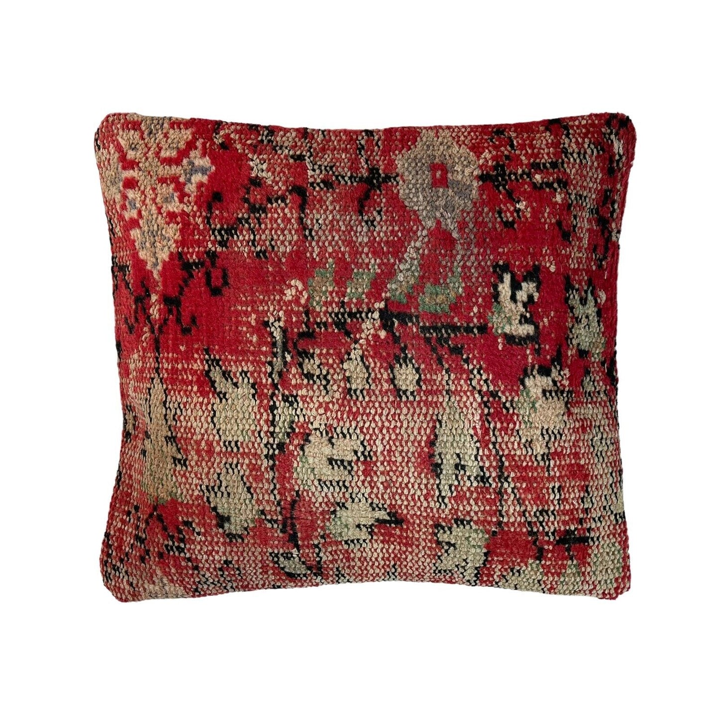 45x45 cm  , Vintage Turkish Cushion Cover ,  Vintage Handgemachte Kissenbezug