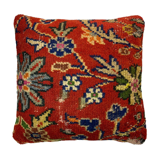 18''X18'' Vintage Handmade Rug Cushion Cover, 45 x 45 cm Deko Kissenbezug