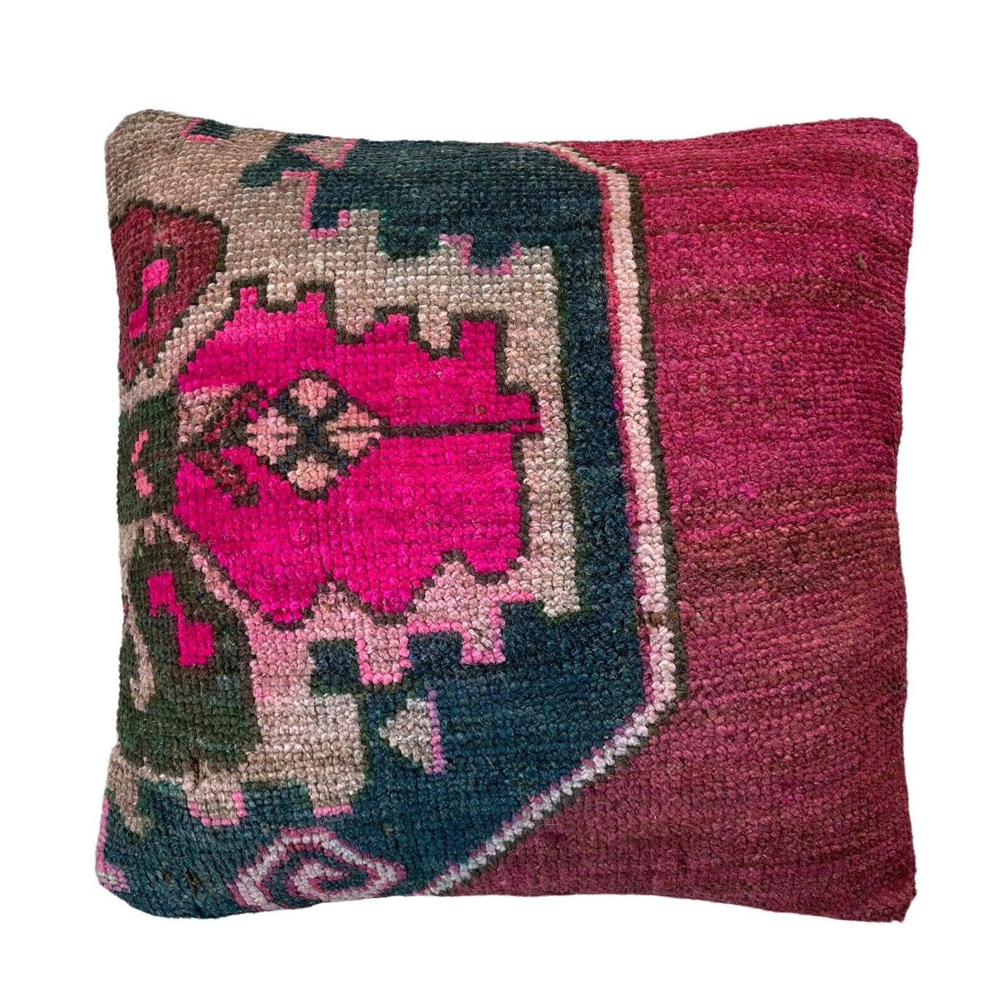 18''X18'' Vintage Handmade Rug Cushion Cover, 45 x 45 cm Deko Kissenbezug LL1384