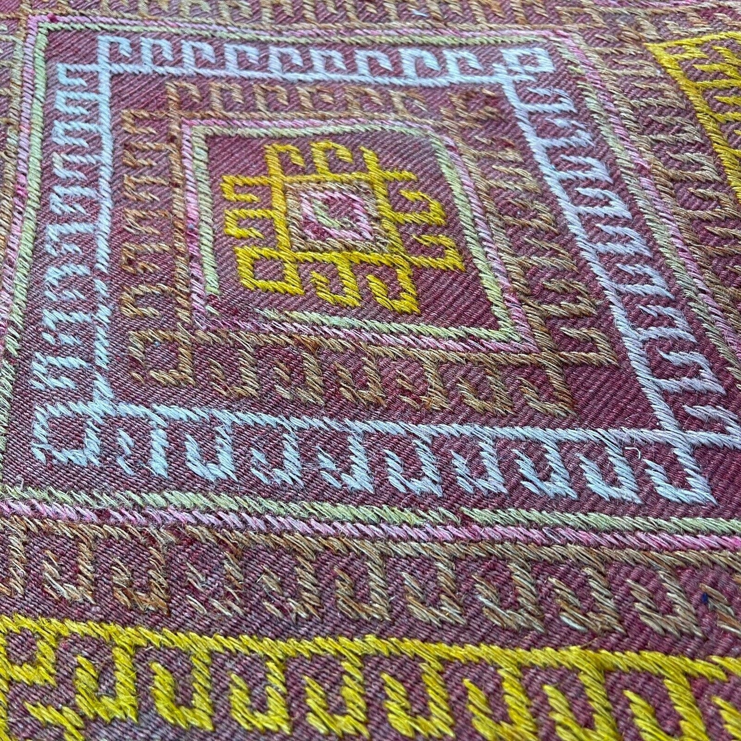 Traditionelle türkische Kelim Teppich, Vintage Turkish Kilim Rug 96X47 cm